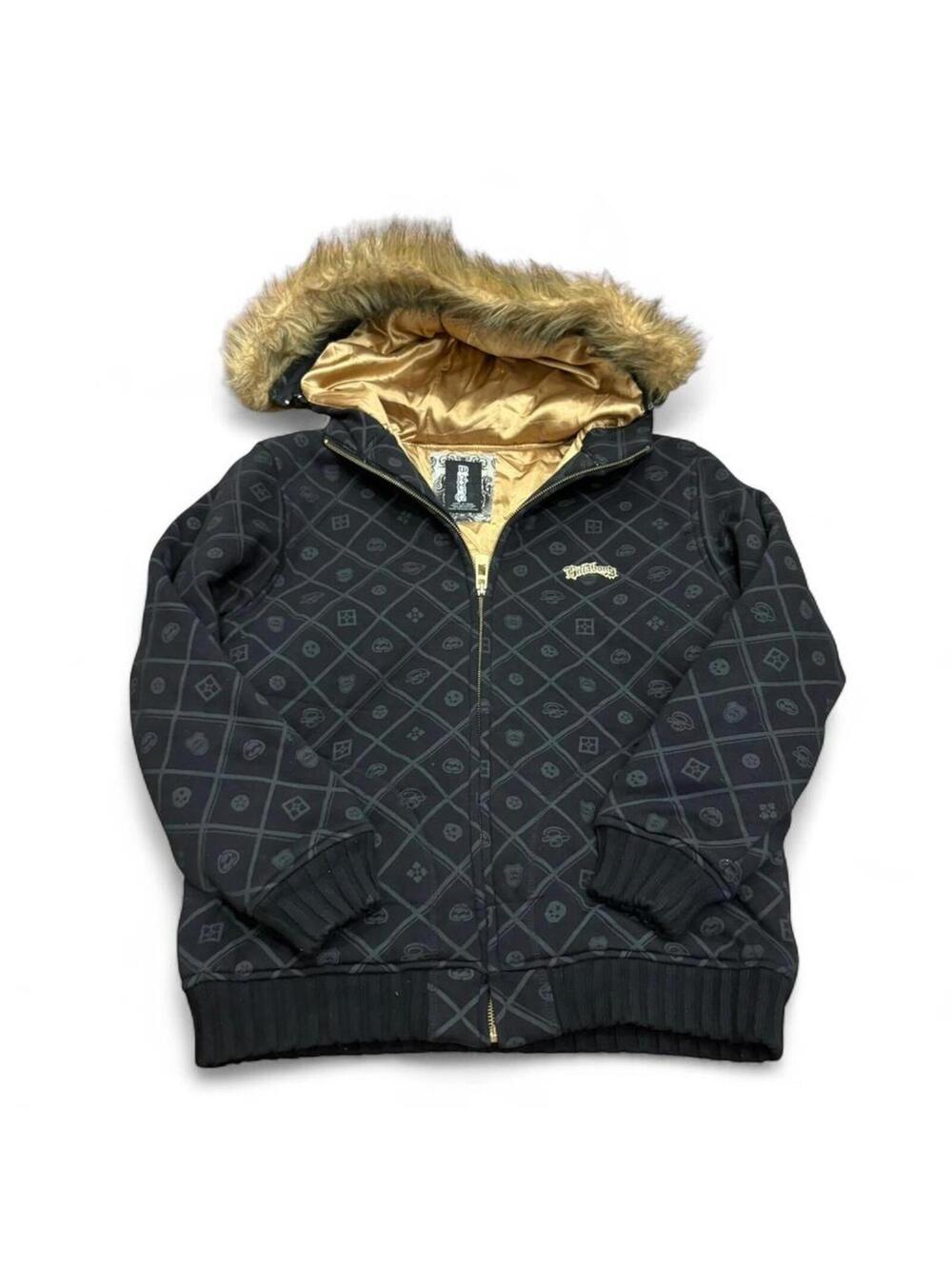 y2k/90s Billabong fur hood jacket